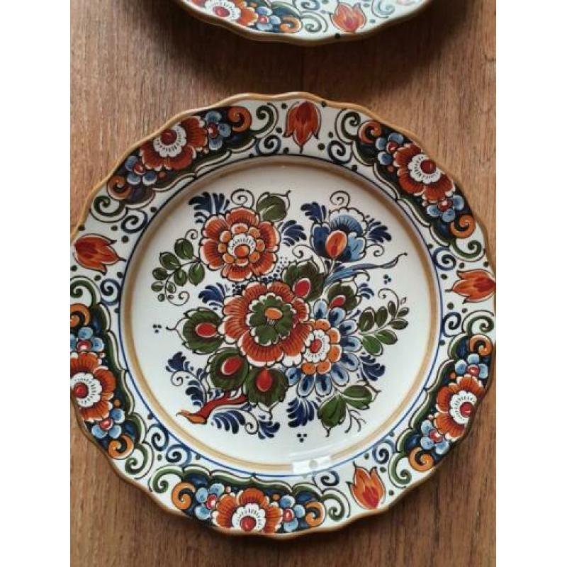 Borden delft polychroom Holland