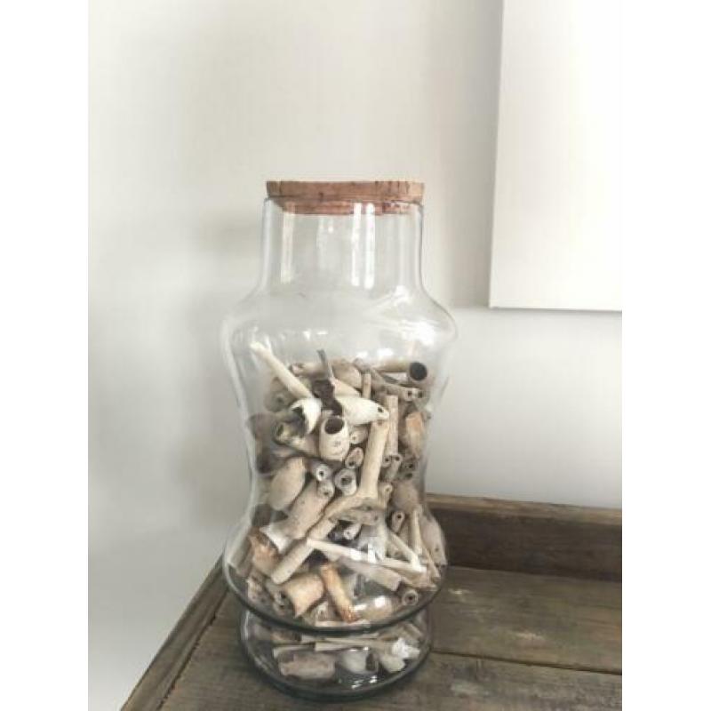 Glazen pot met kurk -mistral-