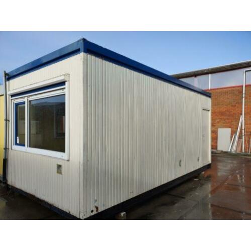 2 De Meeuw units Kantoorunit Bouwkeet 6x6