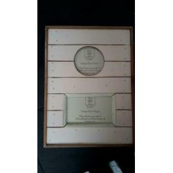 Leuke roze fotolijst met vintage uitstraling, riviera maison