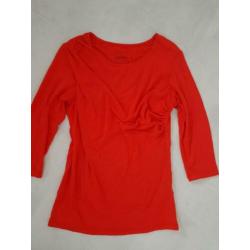 Nieuwe KIOMI rood shirt, longsleeve, maat M