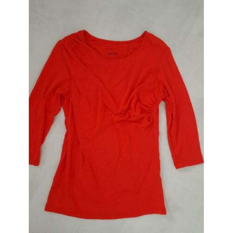 Nieuwe KIOMI rood shirt, longsleeve, maat M