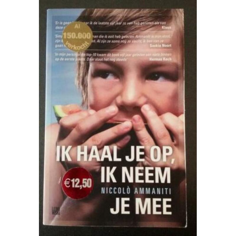3 boeken van Niccolo Ammaniti - o.a. Ik ben niet bang
