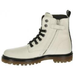CLIC maat 30 lerenveterboots/rits off-white gratis verzenden