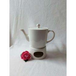 Nieuwe theepot Pickwick met rechaud.