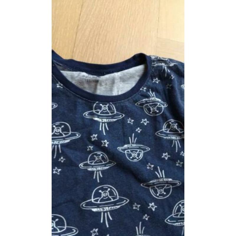 Pyjama jongens kinder pyjama zomer Hema 122/128 korte mouw