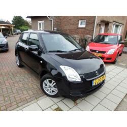 Suzuki Swift 1.3 5D 2008 Zwart Airco Nwe All Saeson Gr Beurt