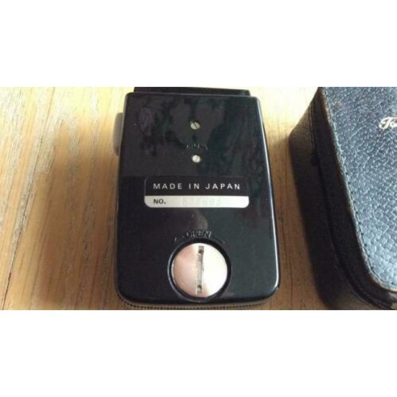 Toshiba vintage lichtmeter in originele hoes