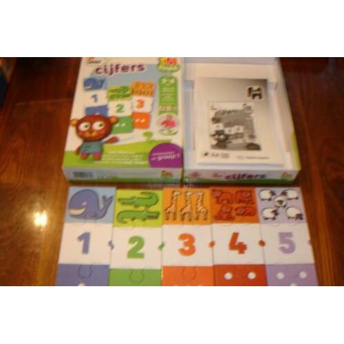Ik leer cijfers jumbo educatief puzzel set van 1 t/m 10!