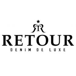 RETOUR maat 31 lerensneaker blauw/wit - gratis verzenden