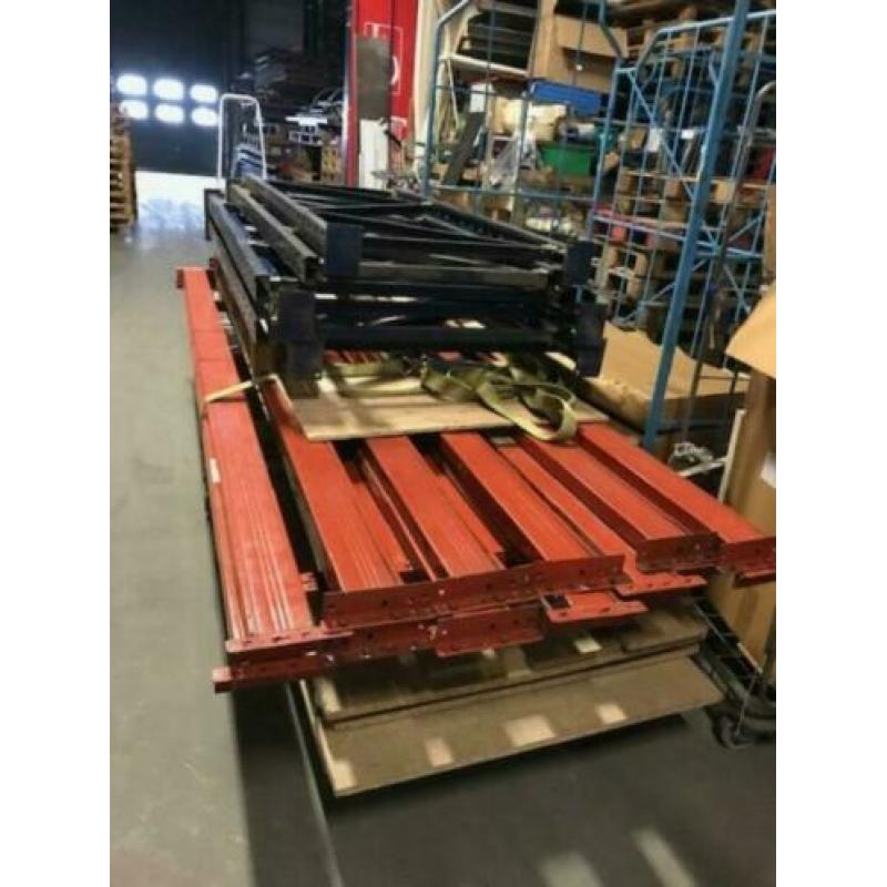 Lage stelling magazijnstelling 200cm hoogte ±12m