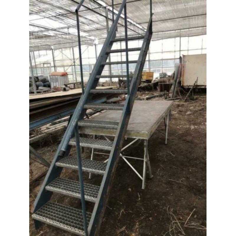 Te koop stalen trap / metalen trap