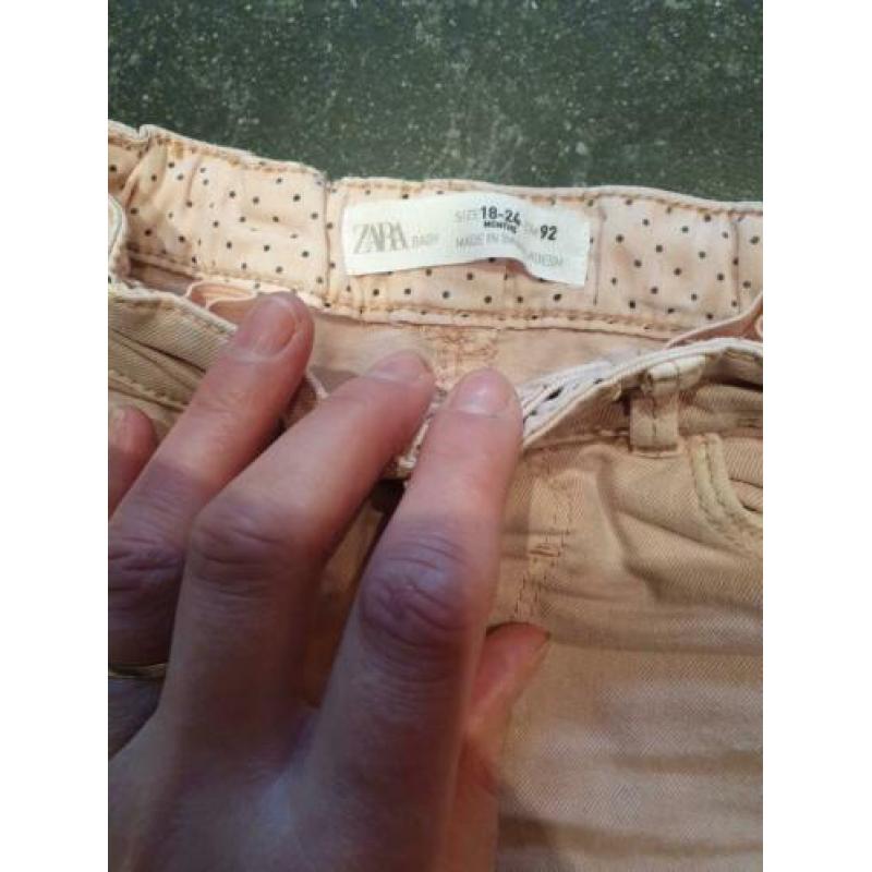 Zara broek maat 92