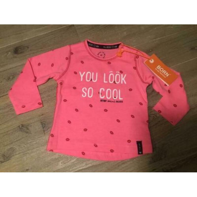 Nieuw set meisje Born to be Famous en Quapi roze 62