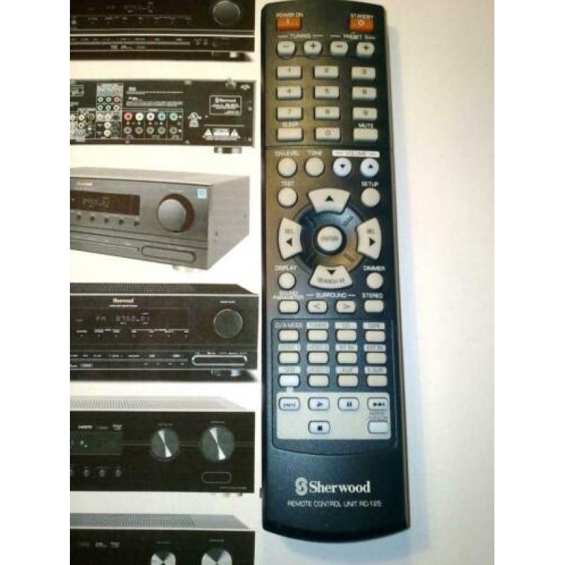 Sherwood Remote Control Unit RC-125 Afstandsbediening HIFI