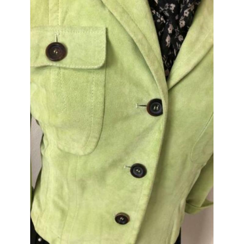 suede leren jasje Marccain maat N2 = 36