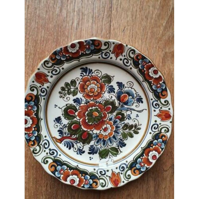 Borden delft polychroom Holland
