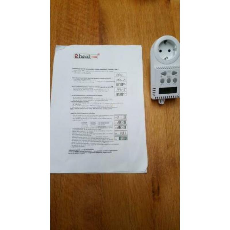 Klok thermostaat nieuw