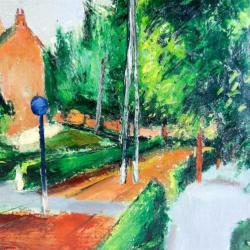 Jef Diederen (1920-2009) - Bodemplein Brunssum