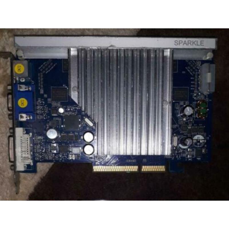 GeForce 7600 GS. 512MB, DDR2. PCI (VGA, DVI, S-Video) AGP 8X