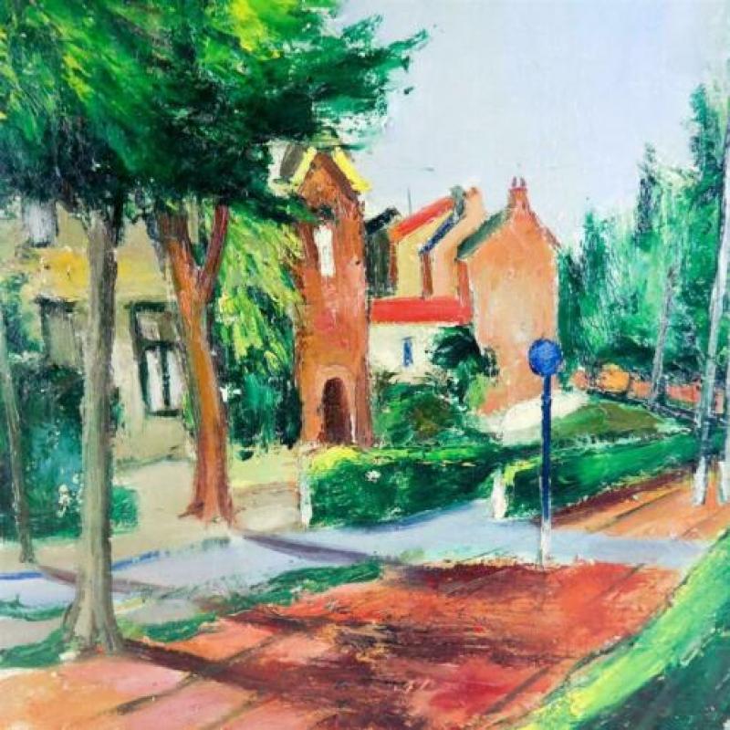 Jef Diederen (1920-2009) - Bodemplein Brunssum