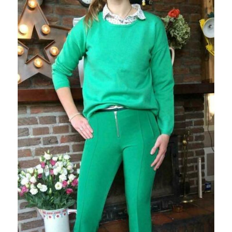 SELECTED FEMME prachtige groene Trui maat XS NIEUW