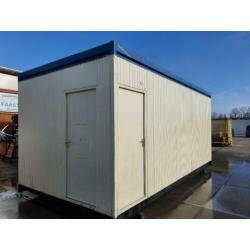 2 De Meeuw units Kantoorunit Bouwkeet 6x6