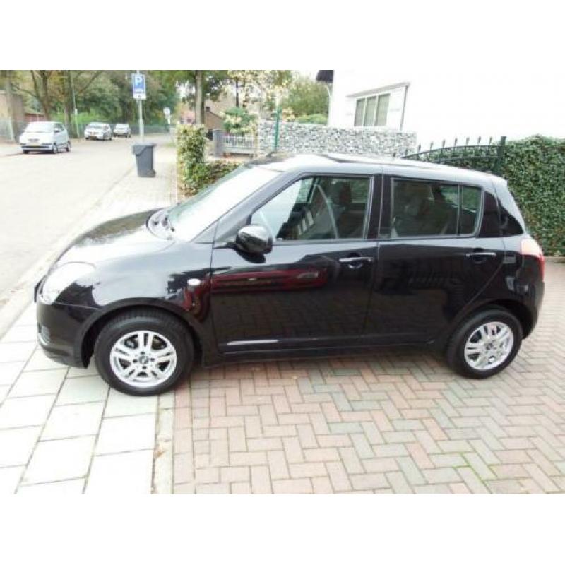 Suzuki Swift 1.3 5D 2008 Zwart Airco Nwe All Saeson Gr Beurt
