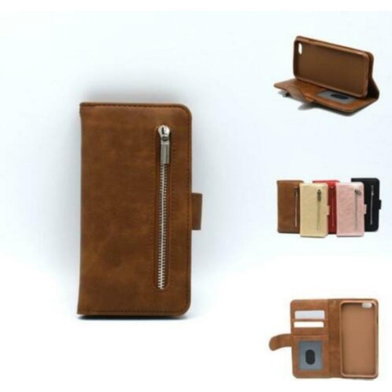 iPhone SE / 5S / 5 Portemonnee Hoesje Met Rits