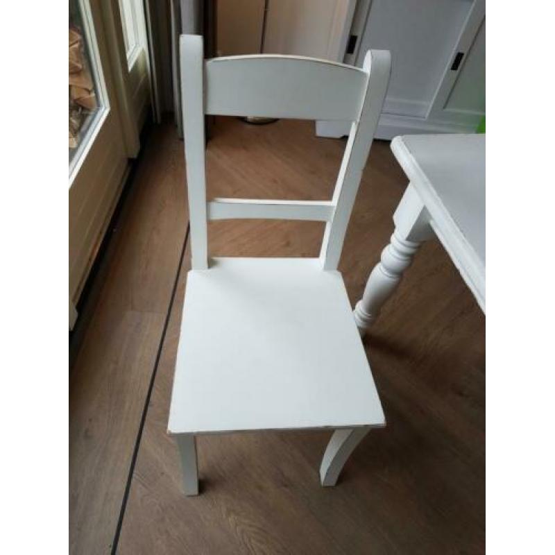 Braxton eethoek 200cm X 100cm. Tafel en 6 stoelen