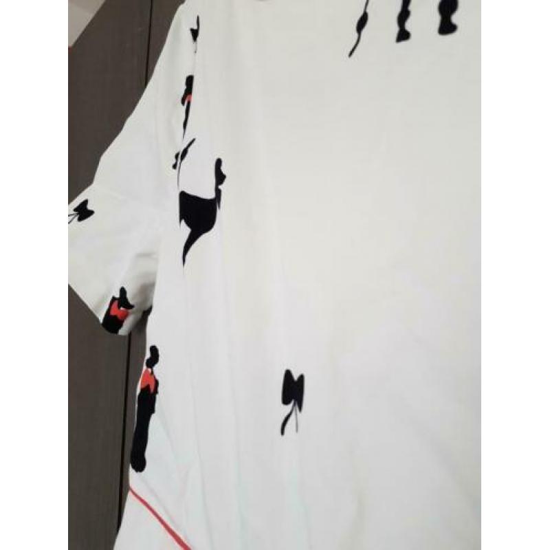 Nieuwe Sixties stijl jurk met poedels van Steps mt 40