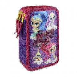 Shimmer and Shine Gevulde Etui - 3 laags