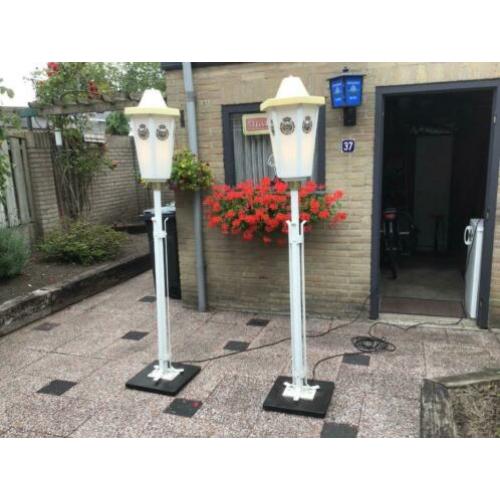 Warsteiner bier lantaarns 2 stuks.