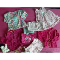 Pakket meisjes kleding maat 62 68 name it , nijntje , lief