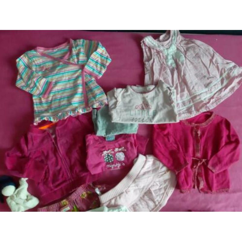 Pakket meisjes kleding maat 62 68 name it , nijntje , lief