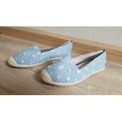 Nieuwe espadrilles Lucky Shoes 68-79 L.Blue mt 39