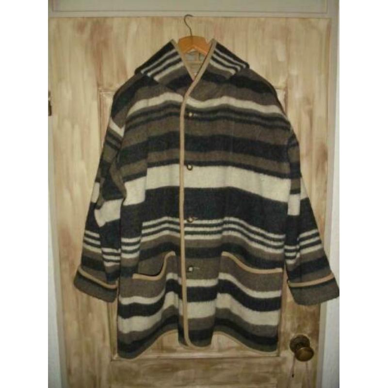 P65) dik vest / jas 80 % wol jackpot 3 l natural harmonies o
