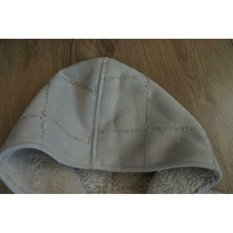 mg coats & jackets jas 42 voorjaar /najaars jas ecru lammy