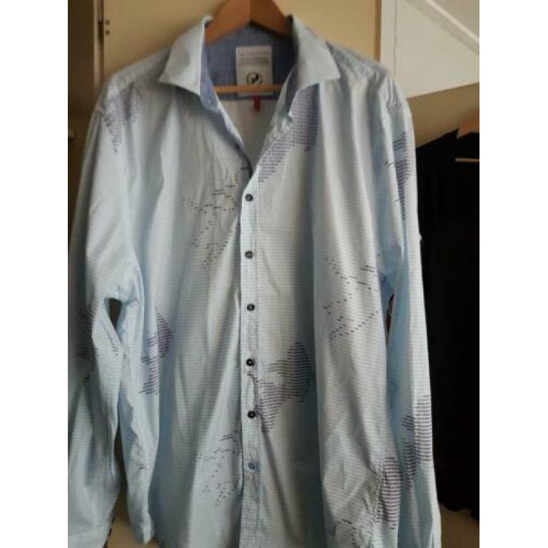 Overhemd A fish named Fred maat 3xl