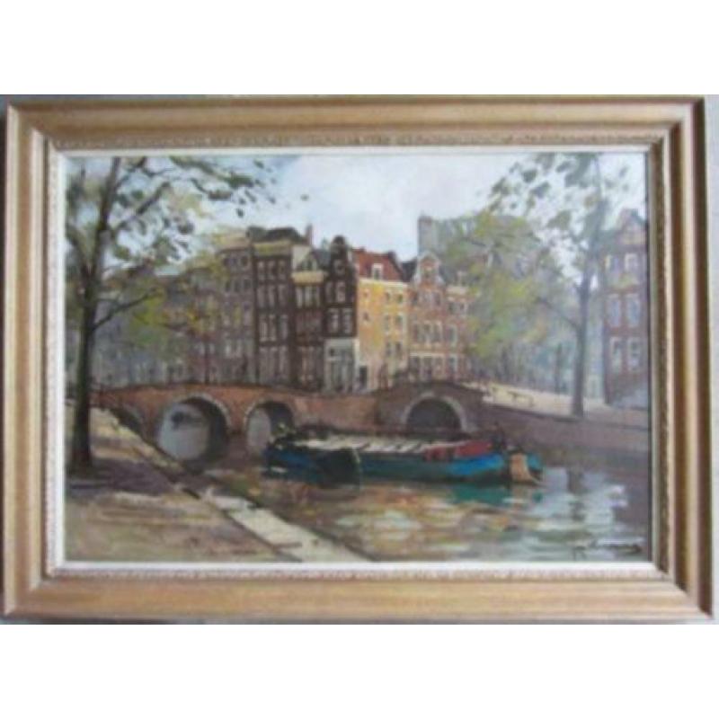 ==stadsgezichten van AMSTERDAM ===JAN KORTHALS 1916-1972==