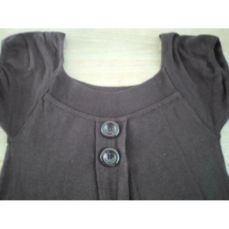 taupe/bruinig gebreide jurk (MR)
