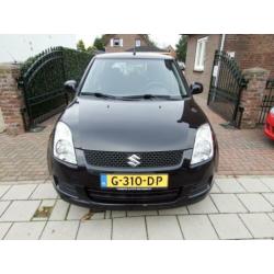 Suzuki Swift 1.3 5D 2008 Zwart Airco Nwe All Saeson Gr Beurt