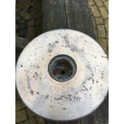 8,8 cm Duitse flak kanon huls hulzen munitie granaat 1941