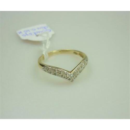 Ring goud met diamanten / Z6211