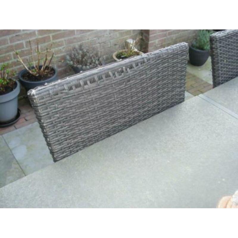 Te koop tuinset met 4 stoelen