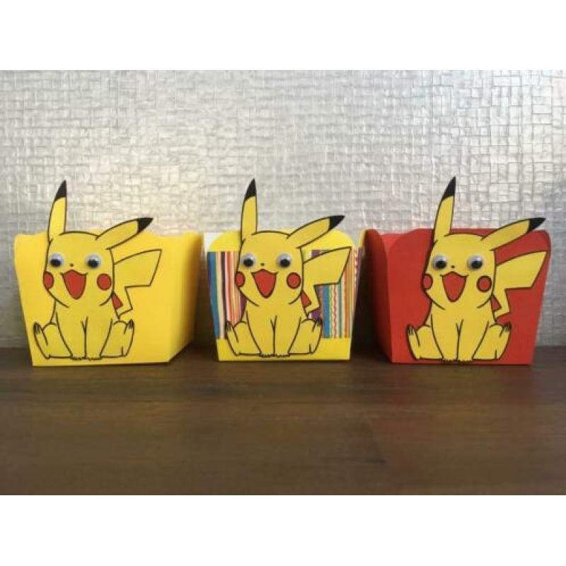 Pokemonfiguren voor traktatie, versiering of (naam)slinger