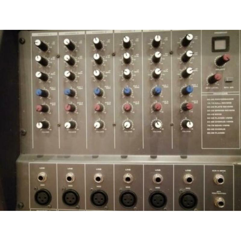 Samson mixer versterker xm410, 400 watt