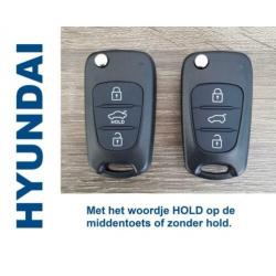Hyundai sleutel behuizing I10 I20 I30 I40 IX20 IX30 IX35 Kia