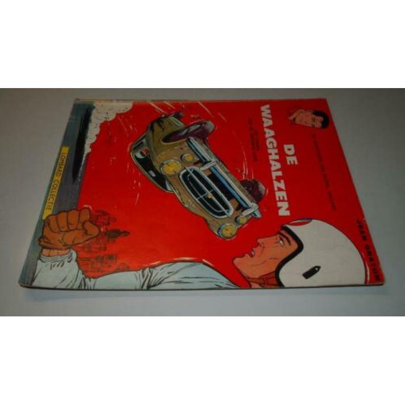 vintage 1964 1e druk stripboek MICHEL VAILLANT de waaghalzen