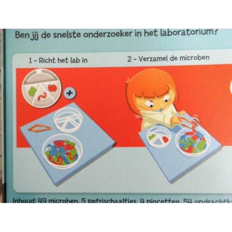 Mr. microbe--leuk en leerzaam spel--nieuw